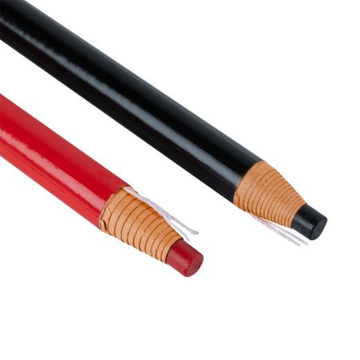 Marqueurs à porcelaine rouge et noir, 2/pqt