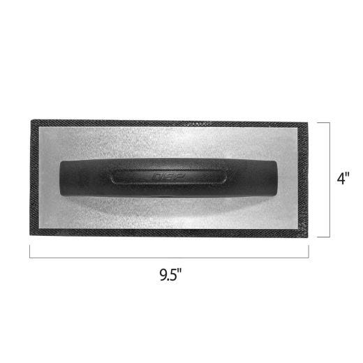 4" x 9.5" Molded Rubber Grout Float with Non-Stick Gum Rubbe