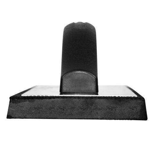 4" x 9.5" Molded Rubber Grout Float with Non-Stick Gum Rubbe
