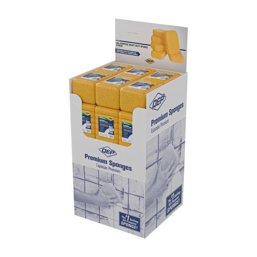 X-Large Grouting Sponges-6/Pack