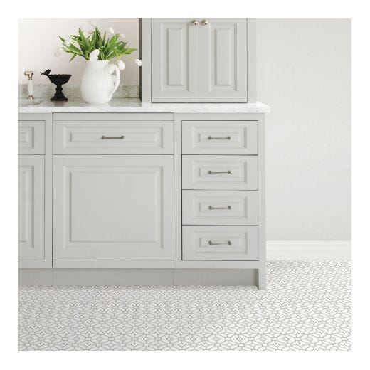 12" x 12" Lattice Peel And Stick Floor Tiles