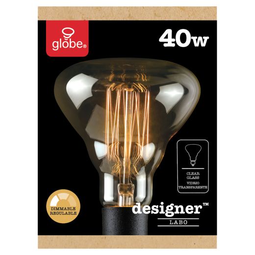 Clear Designer Vintage Edison Labo 40 Watt Light Bulb