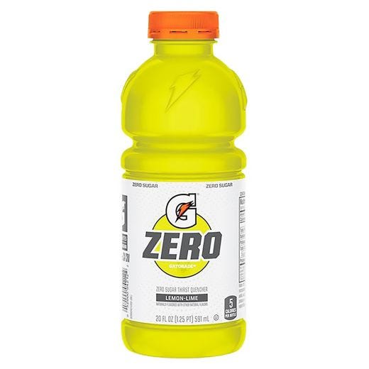 Gatorade zéro lime