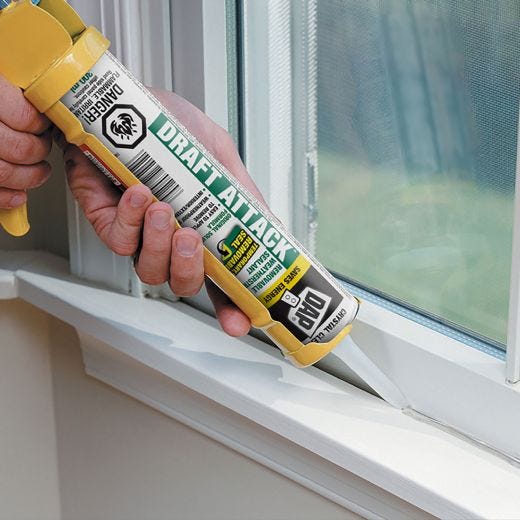 Dap Draft Attack Solvent Removeable Weatherstrip Sealant