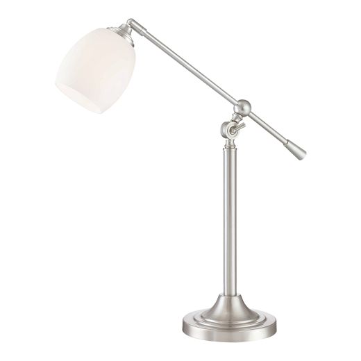 Orbit Table Lamp Brushed Nickel