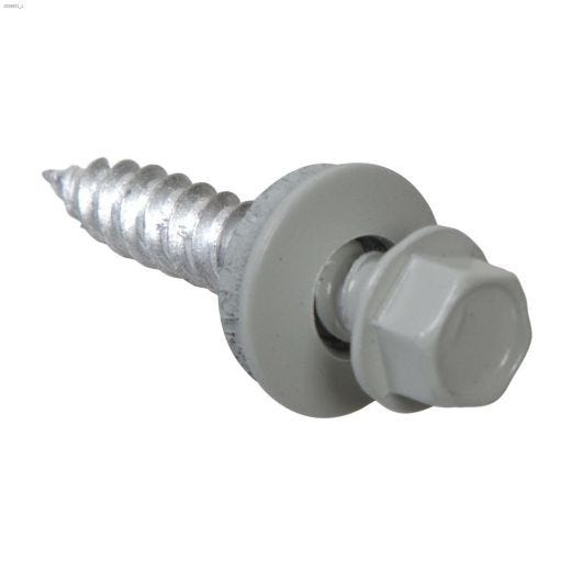 2" Vis auto-perçante, tête hexagonale à embase, 100/pqt