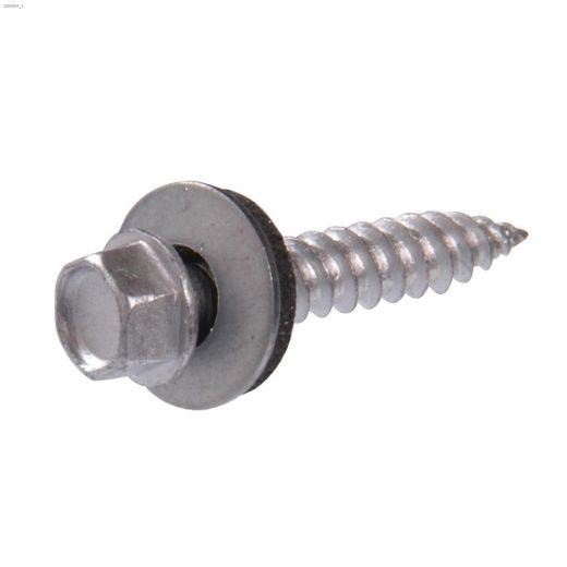 #10 x 1-1/2" Gray Ceramic HWH Sheet Metal Screw-500/Pack