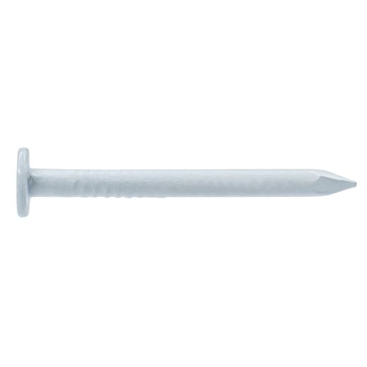 1-1/4" White Aluminum Trim Nail-500/Jar