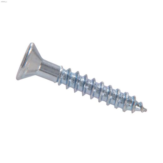 #10 x 3" Zinc Flat Head Wood Screw-50/Pack