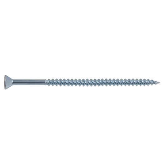 #8 x 3" Jar Square Flat Head Zinc Wood Screw-200/Pack