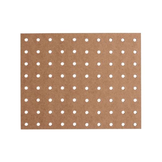 1/4" x 4' x 8' Pegboard Panel