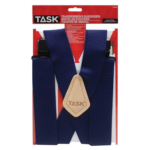 Full Elastic Navy Suspenders
