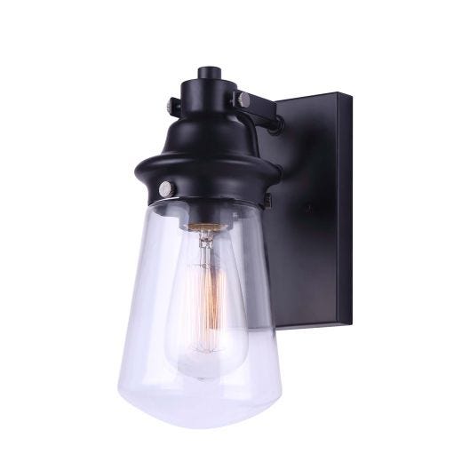 Korber 1 Light Matte Black Outdoor Downlight