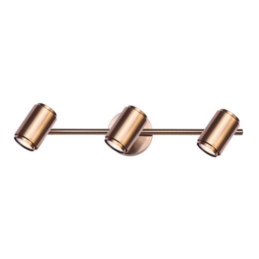 Shale 3 Light Gold Track Light