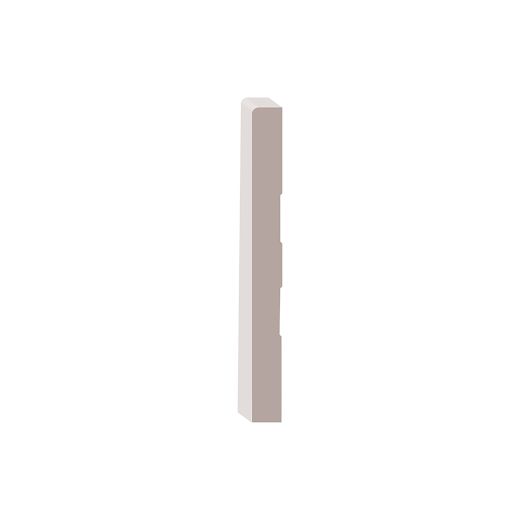 MDF Baseboard S4S E1E 1/2" x 5-1/2" x 8"-6/Pack