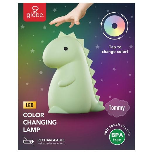 LED Recharchable Unicorn Tap Light Colour Changing