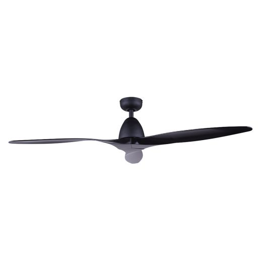 Monty 52" Matte Black Ceiling Fan