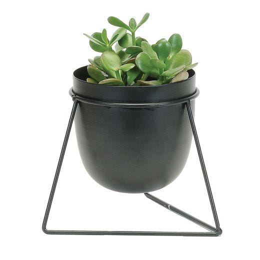Bullet Planter In Triangle Stand