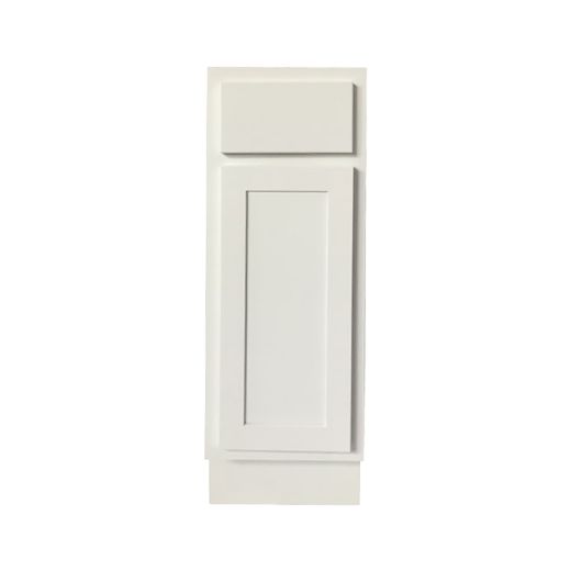 12 Inch Base Cabinet - White Shaker