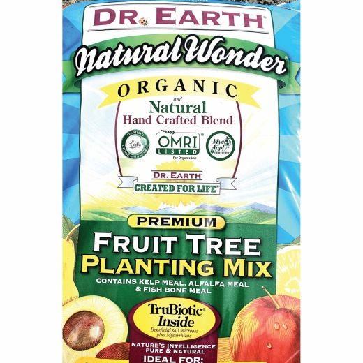 Doctor Earth Fruit Tree Planting Mix 1.5 Cubic Feet