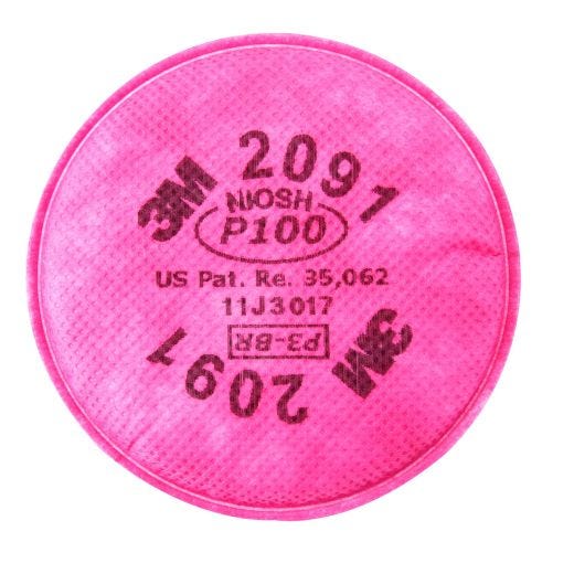 3M Performance Particulate Filter (P100)-2/Pack