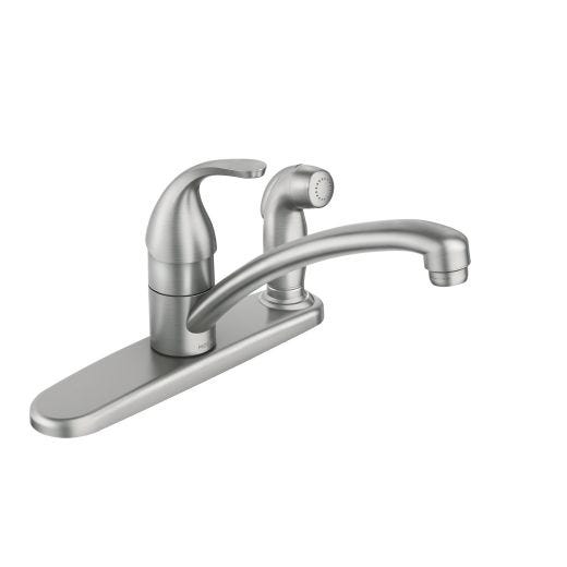 Adler Spot Resist Stainless 1-Handle Kitchen Faucet