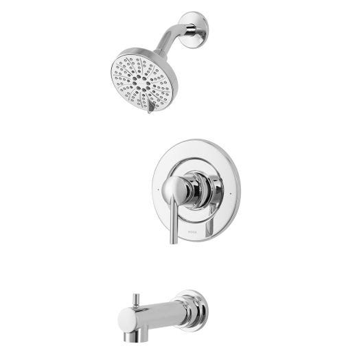 Arlys Chrome Posi-Temp Tub & Shower Faucet