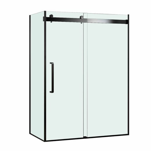 Norwich 60 Shower Door- Matte Black