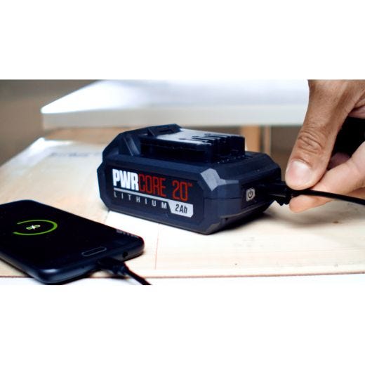 20V 2.0Ah PWRCore 20™ Lithium Batterywith PWRAssist™ Mobile