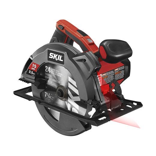 15A 7-1/4" Circular Saw with Laser