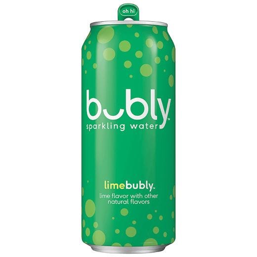 Bubly lime 473 ml