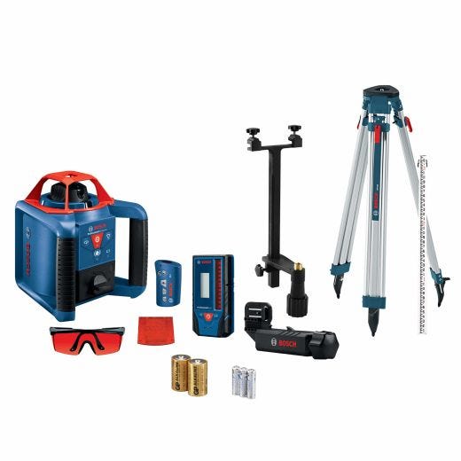 Self-Leveling Horizontal/Vertical Rotary Laser Kit