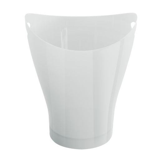 Garbino Gloss White Waste Can