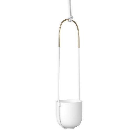 Bolo White Hanging Planter