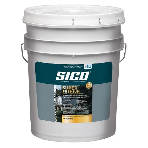 Sico Ext High Build Satin White Base 18.9L