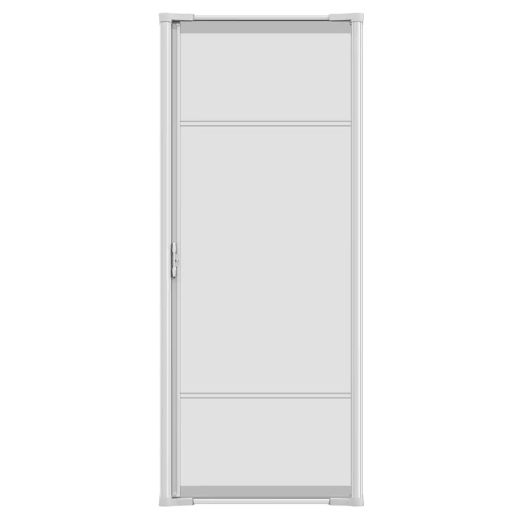 Brisa Retractable Standard Single Screen Door- White