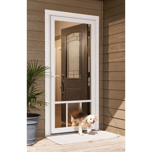 36" Classic View Pet View- White