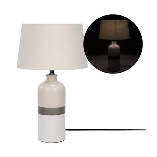Black Metal Table Lamp On Tripod