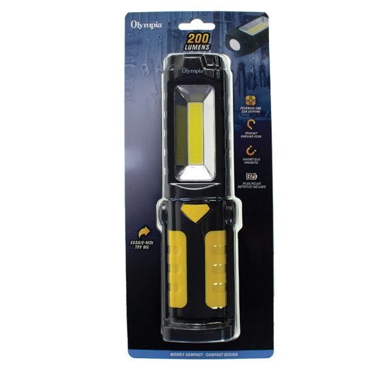 Olympia COB Magnetic Work Light And Flashlight