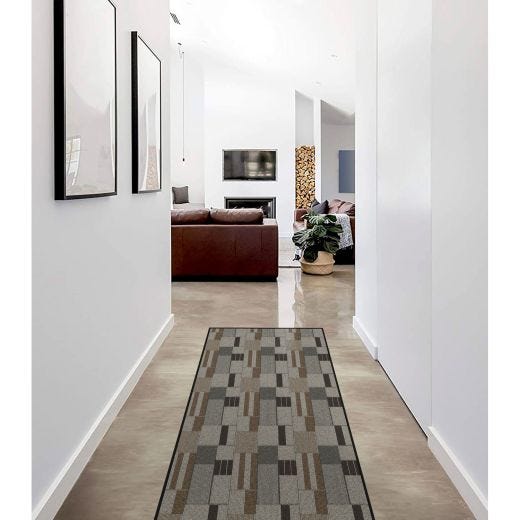 36" Brick Grey Shell Runner-50 Ft/Roll