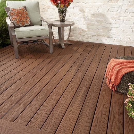 20' Bungalow Grooved Fiberon Goodlife Deck .93" X 5.25"