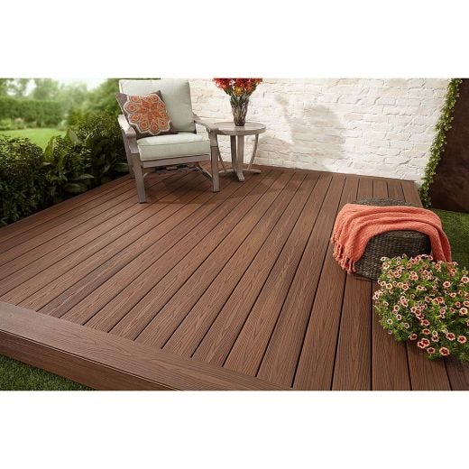 20' Bungalow Grooved Fiberon Goodlife Deck .93" X 5.25"