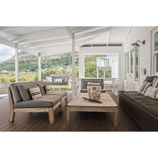 12' Espresso Grooved Sanctuary Fiberon Composite Decking .92
