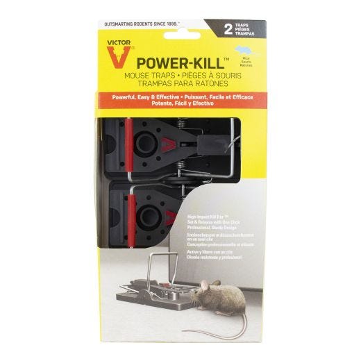 Power-Kill Mouse Trap-2/Pack