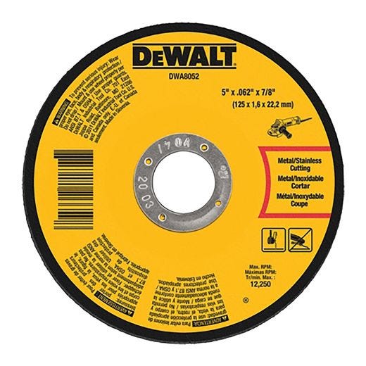 5" x .045" x 7/8" Metal Cutting Wheel