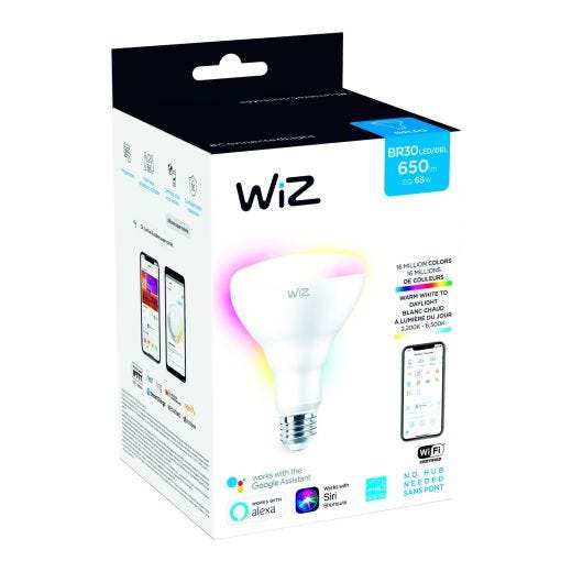 65W BR30 WiFi Full Color And Tunable White Smart LED Light B