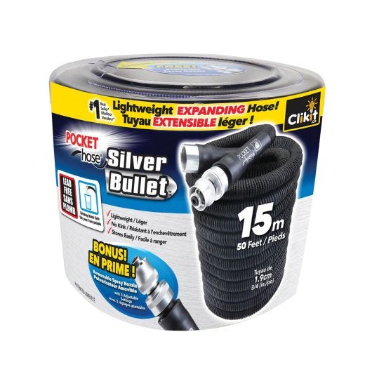 Pocket Hose Silver Bullet- 50'