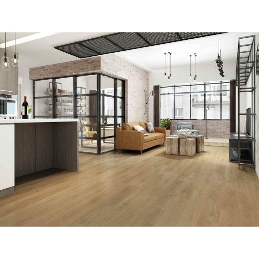 5mm HydroGen 5 Cashmere Stone Core Vinyl Flooring 26.43 Sq-f