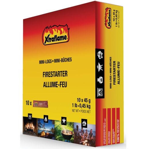 Xtraflame Minilog Firestarter-10/Pack