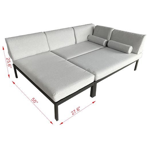 Bayswater 3 Piece Modular Lounge Set